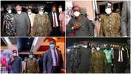 Photos Emerge as Tinubu Finally Returns to Nigeria after 3-Month UK Medical Trip