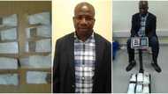 Photos emerge as NDLEA arrests top Nigerian politician with hard drugs at Lagos airport