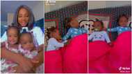 "Blood of Jesus, wake up": Mum tells her twins in video, says they didn't allow her sleep at night