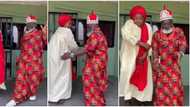 Nollywood veterans get down in funny dance video, 'gbese' and whine waist in the spirit of Christmas