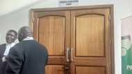 Tinubu, Atiku, Obi: Lawyers hang around as courtroom for presidential tribunal remains shut, photos emerge