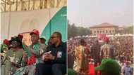 2023 elections: Peter Obi receives heroic welcome in Onitsha, promises secured, prosperous Nigeria