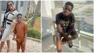 Reactions as Wizkid's son Tife exits zoom class group over 'bad vibes': "Like father like son"