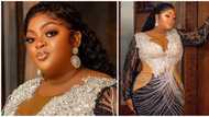 Celebrity glam cam: Nollywood actress Eniola Badmus shares stunning photos from late-night shoot