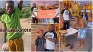 Grace found him: Egg hawker goes crazy as man gifts him N1m, takes off all his clothes in touching video