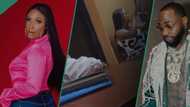 Blessing CEO seen in police station after Davido allegedly wrote petition against her