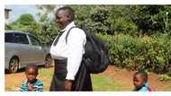 62-year-old mother of 9 takes education seriously, goes back to primary school, photo stirs reactions