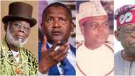 List of 5 wealthiest families in Nigeria finally released, Tinubu, Saraki dynasties among (see details)