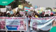 Abuja: Ƙungiyoyi sun gudanar da zanga zanga, suna so a hukunta wasu alkalan kotu'