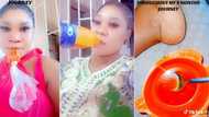 "I drank plenty red oil": Pregnant woman with extraordinary craving shares video on TikTok