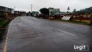 Photos: Road deserted in Oyetola's hometown as INEC declares Adeleke winner