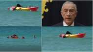 Photos, video capture heroic act of 71-year-old Portuguese president rescuing 2 women from drowning at a beach
