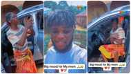 Mother dances inside son's brand new car, her joy priceless, video goes viral on TikTok
