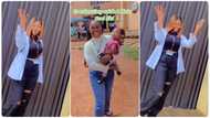 Mum of four celebrates as she graduates from university, dances with kids in video