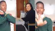 Video shows moment student displays amazing dancing steps in front of teacher, her reaction warms hearts