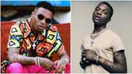 Headies: "Na Wizkid una put for back like upcoming artist?" Many react to graphic design for Best Male Artiste