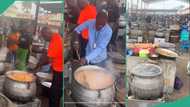 RCCG National Convention: Man enters large kitchen where food is cooked at Redemption Camp