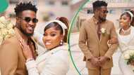 "Sleep no dey my eyes this night": Fashion designer Veekee James finally weds lover in grand style