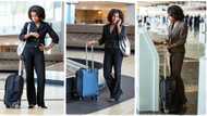 "Cancel my visa": Lady packs her things in UK, returns to Nigeria one year after relocating with family