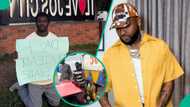 Nasboi involved in ghastly accident while travelling to another state to beg Davido for a verse