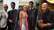 2baba missing as Sunmbo Adeoye and husband, David attend second son, Zion Idibia’s Matriculation ceremony