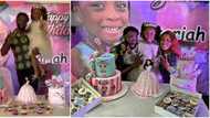 Actress Osas Ighodaro and Gbenro Ajibade throw 6th birthday party for daughter, video captures fun moments