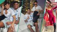 Kanu Nwankwo's young-looking wife and their 19-year-old son could pass for siblings, photos go viral