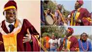 Actor Lala gives free theatre performance to onlookers, hails older colleagues as he bags degree from Unilag