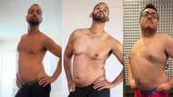Men with potbellies mimic Will Smith's pose after actor shared a photo of his lockdown body