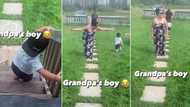 Little boy curves grandma who stretched out her hands to hug him, runs to grandpa instead, video goes viral