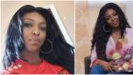 I am 36 but my beauty says 26, Ghanaian actress Yvonne Okoro declares as she marks birthday (photo)