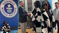 "Our star girl": Hilda Baci storms Guinness World Records' HQ in London, gets warm reception