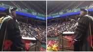 High school principal sings Whitney Houston's I Will Always Love You beautifully to his graduating students