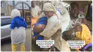 10 years after, Nigerian man returns from abroad to surprise family in a tearful emotional video