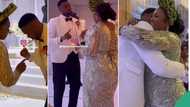 “If na me I go call my father too”: Jealous bride crashes moment of dance between groom and mother
