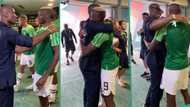 "King and prince": Video of Didier Drogba in warm embrace with Victor Osimhen before AFCON clash