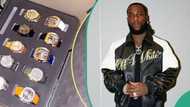 Odogwu: Burna Boy flaunts an array of his multimillion-dollar watches and other expensive jewellery