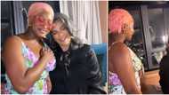 They don't sit that way, there's nothing I can do: DJ Cuppy replies as mum 'rearranges' her full chest