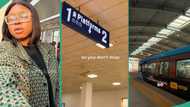 "It looks like London Metro: Lady pays N2000 for ticket, travels around Lagos city using train