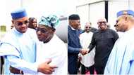 Peter Obi, Obasanjo storm Akwa Ibom state, photos, details emerge