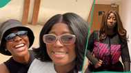 After 4 years, young lady reunites with Nigerian friend in Lagos, they go for shopping