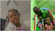 Davido shows off his second daughter, Hailey as she sings Jowo (video)