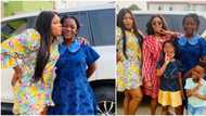 Besties: Despite ill health, actress Kemi Afolabi visits daughter in school, cooks special delicacy