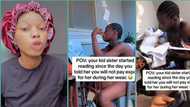 "No Expo": Nigerian girl who registered for WASSCE reads zealously after sister shunned malpractice