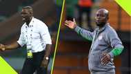 Finidi George issues subtle warning to Eguavoen as NFF searches for permanent Super Eagles coach