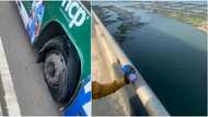 I saw death: Man narrates how BRT bus lost control after suffering a tyre burst on 3rd mainland bridge