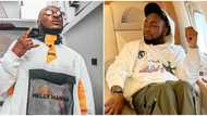 I learn from the best, Singer Peruzzi hails father of 3 Davido as DMW womanizer