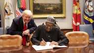 Twitter ban: Ex-president Trump goes prophetic, sends message to FG