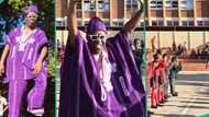Nigerian teacher in South Africa wears native dress, dances in front of students after AFCON victory