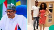 Buhari: "Na why dem leave u" Ighalo’s ex-wife questions Nigerians celebrating ex-President’s death